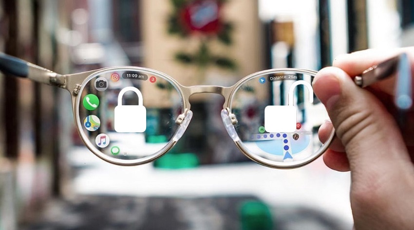 تجربه ویژگی های شگفت انگیز با عینک اپل از جمله باز کردن قفل آیفون