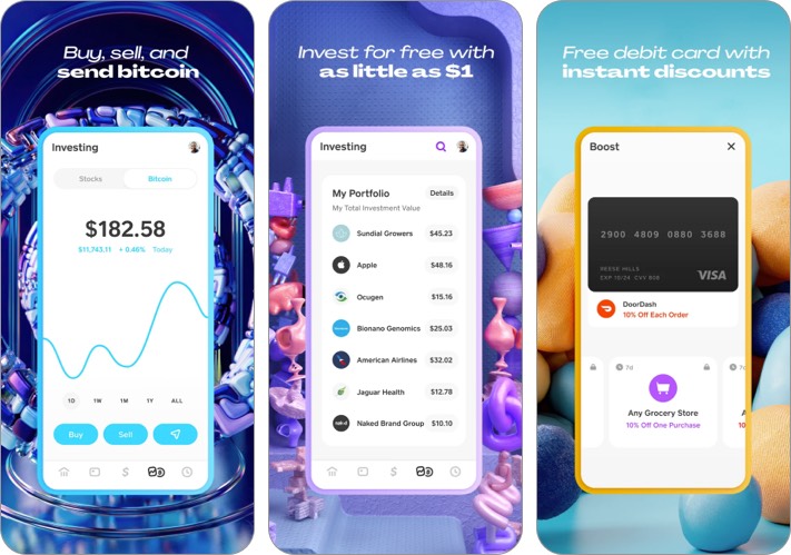 Cash App به عنوان بهترین اپلیکیشن ارز دیجیتال