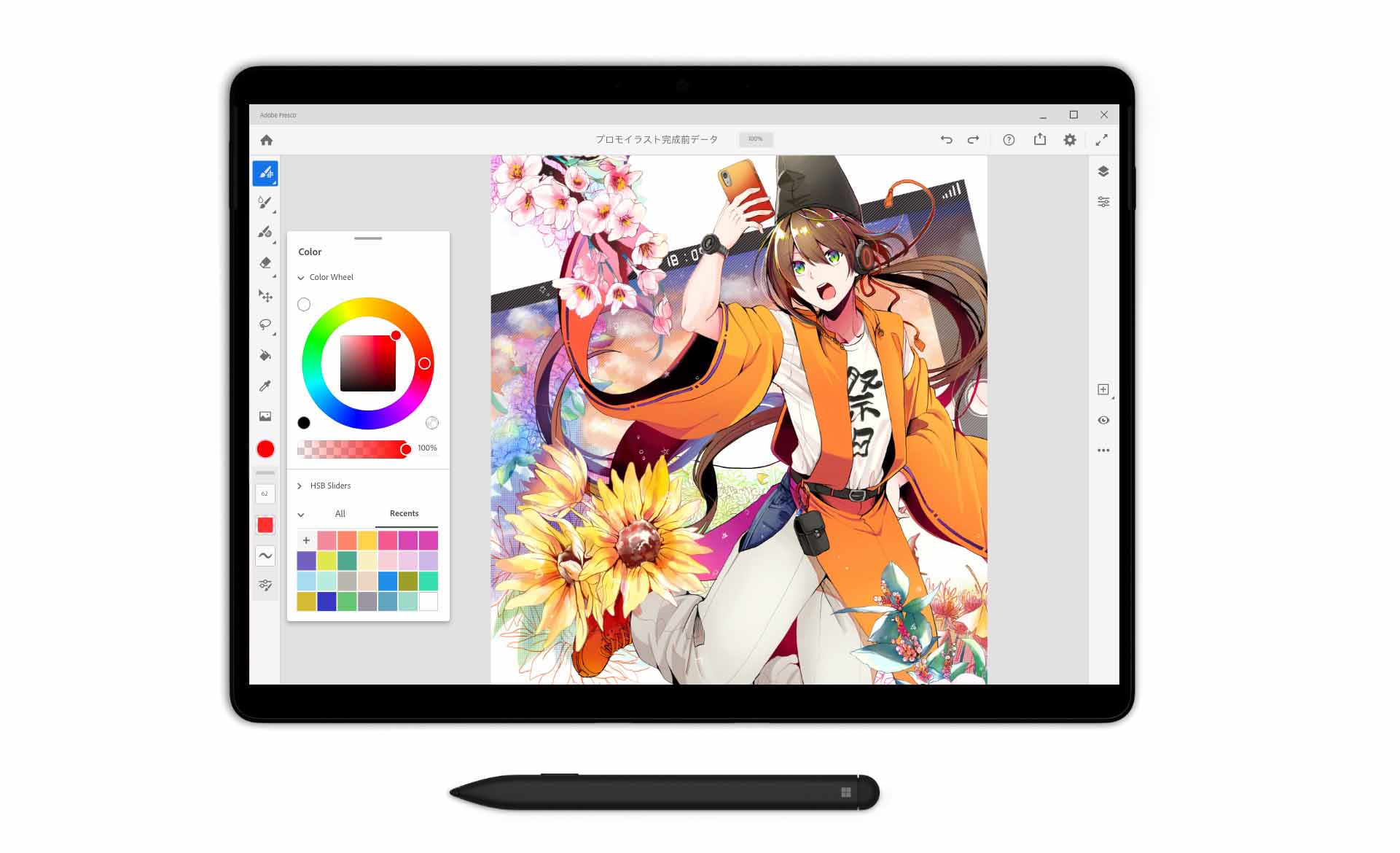 Adobe Fresco: Draw & Paint و استفاده از اپل پنسل در آیپد