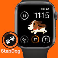 StepDog - Watch Face Dog یک اپلیکیشن واچ فیس اپل واچ