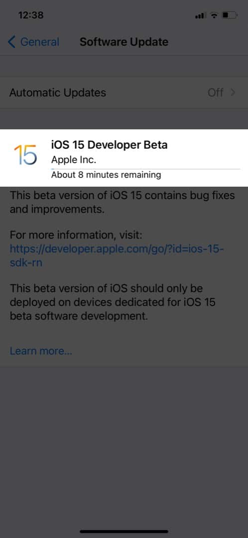 آموزش آپدیت iOS 15.4 آیفون