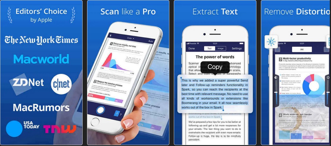 Scanner در آیفون