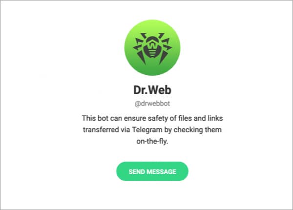 بات Dr. Web