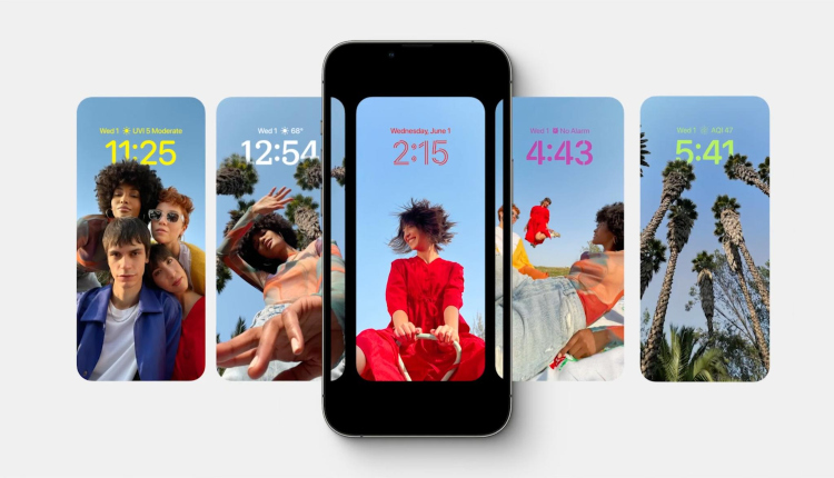 نحوه تغییر فونت ساعت لاک اسکرین در iOS 16