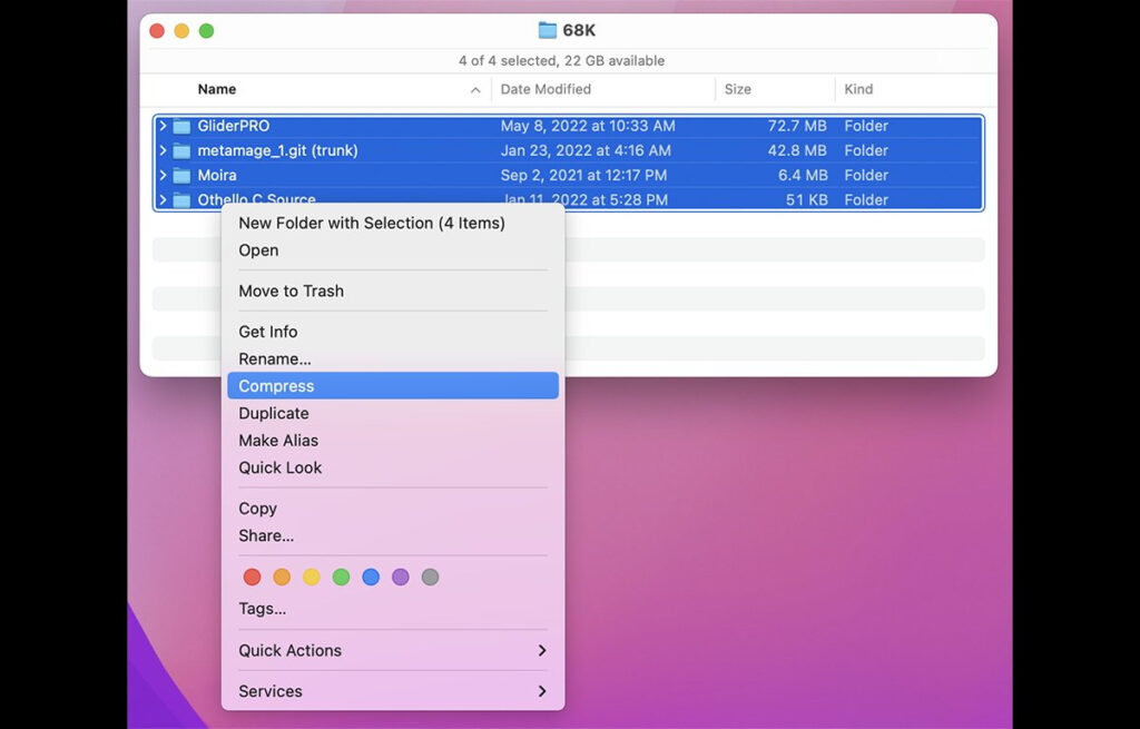 بهترین برنامه های فشرده سازی فایل برای macOS