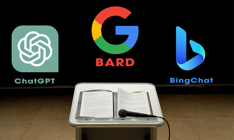 مقایسه هوش مصنوعی گوگل بارد و چت جی پی تی و هوش مصنوعی بینگ