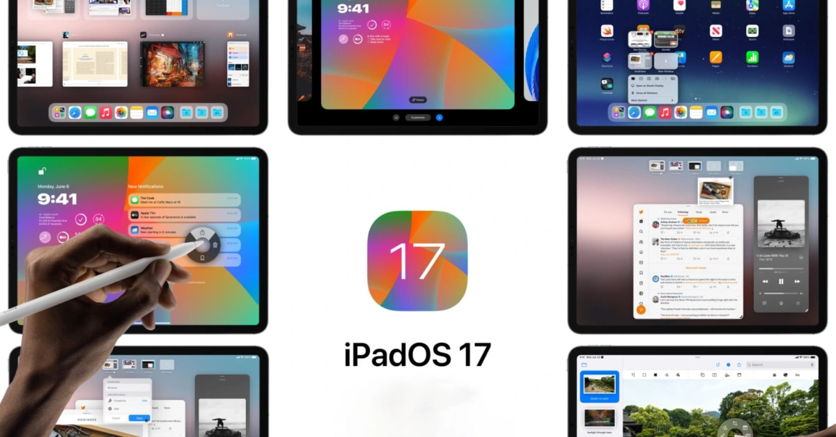 اطلاعات بیشتر در مورد iPadOS 17